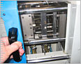 Miniature press injection.